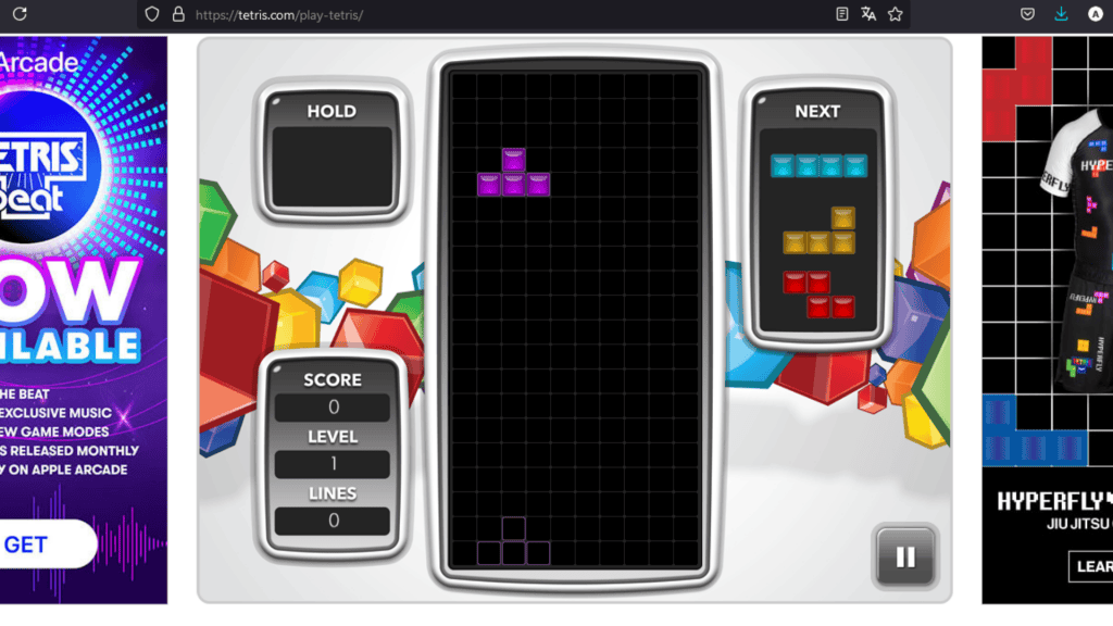 Tetris/reprodução