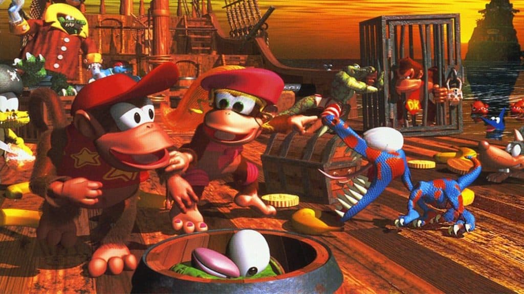 Donkey Kong Country 2 é um dos jogos mais famosos da série.