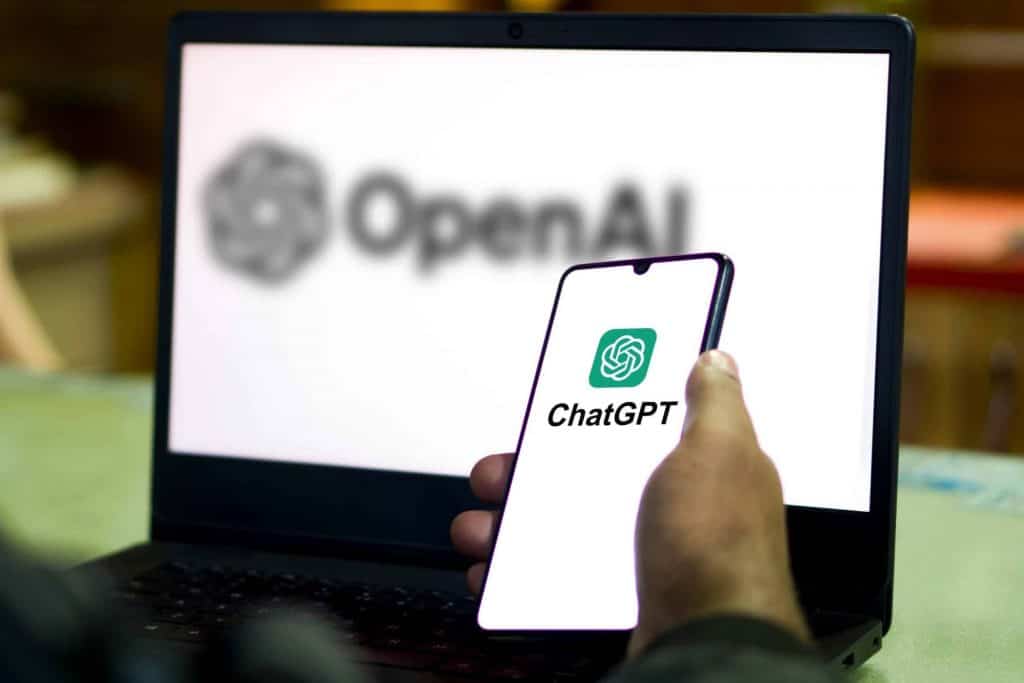 Logo do ChatGPT e da OpenAI