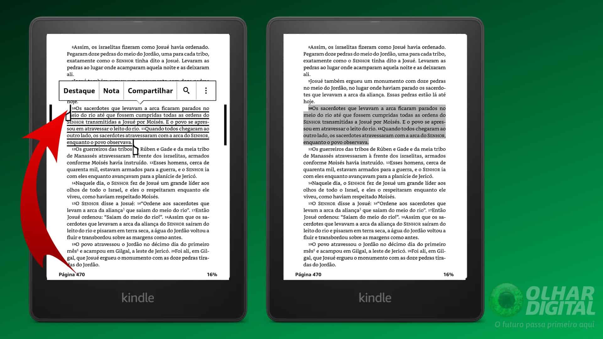 Imagem para ilustrar tutorial do leitor de livro digital Kindle