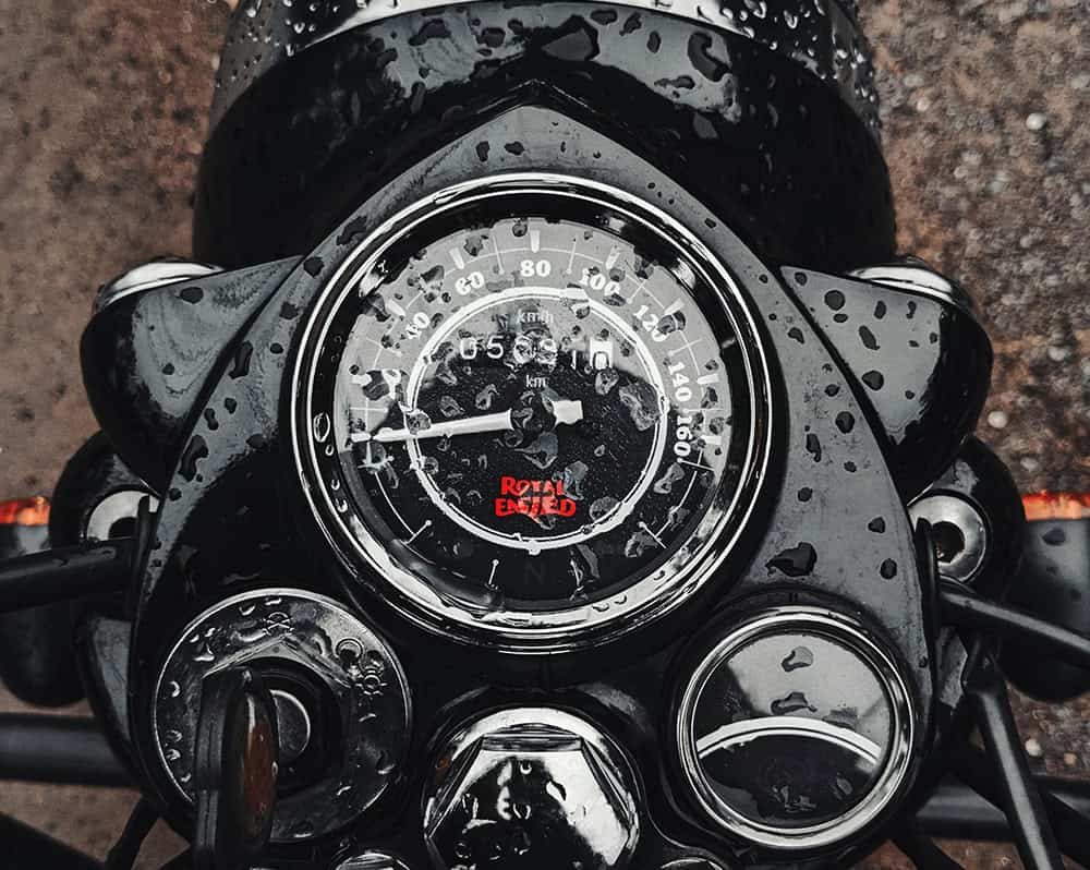 Velocímetro da moto