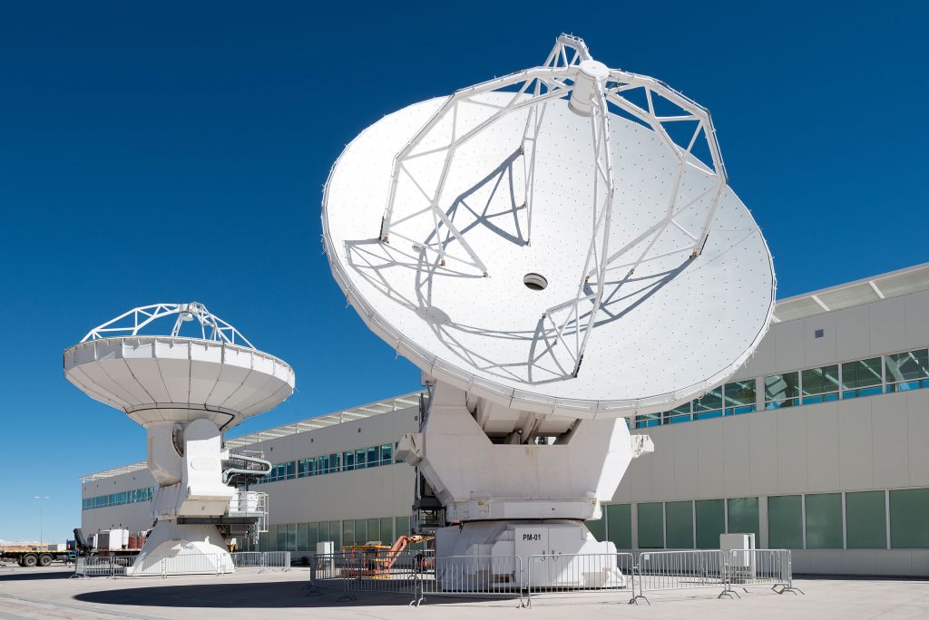 Instalações do Atacama Large Millimeter Array (ALMA)