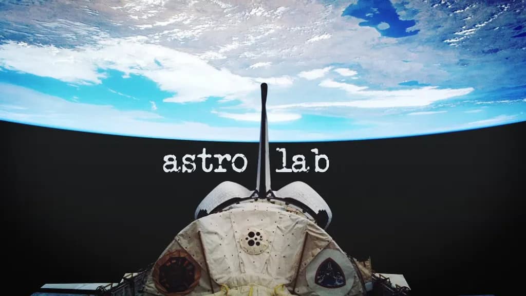 Poster de divulgação série Astrolab