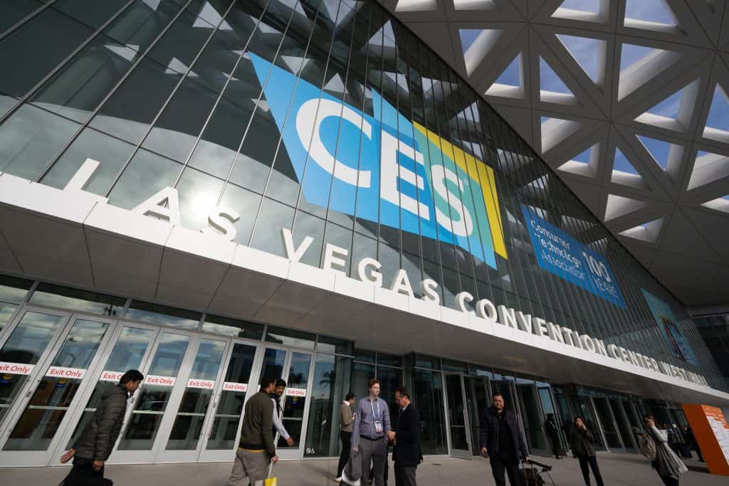 Fachada da CES em Las Vegas