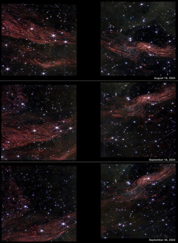 Painéis com timelapse dos ecos