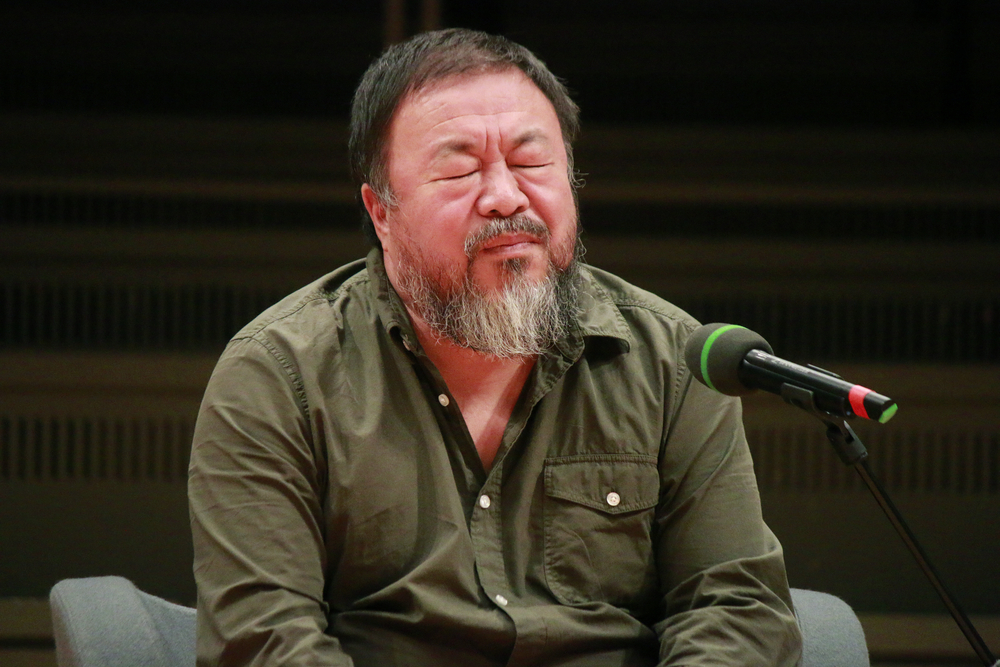 Artista dissidente chinês Ai Wei Wei.