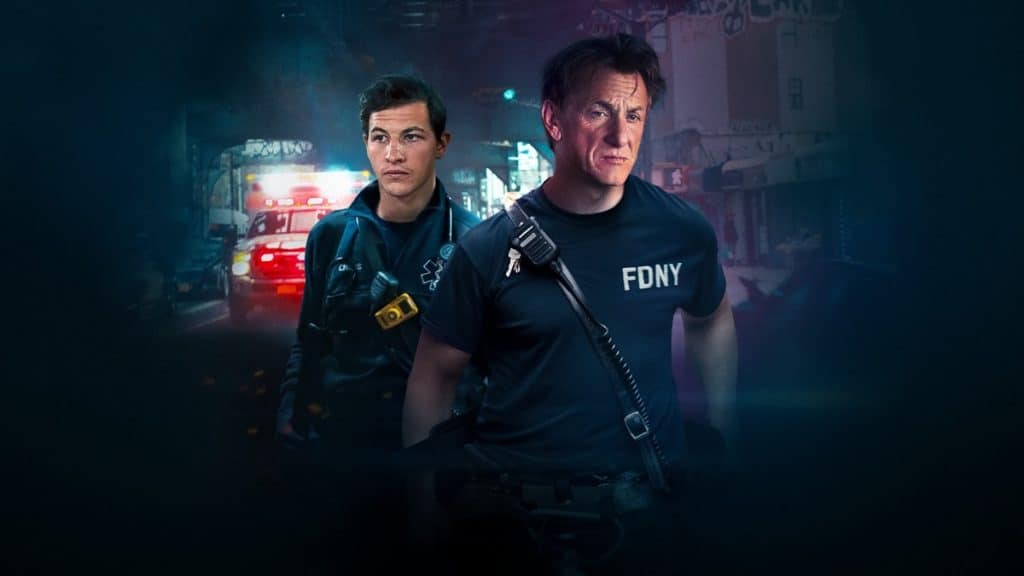 imagem mostra os personagens principais de asphalt city no meio da rua