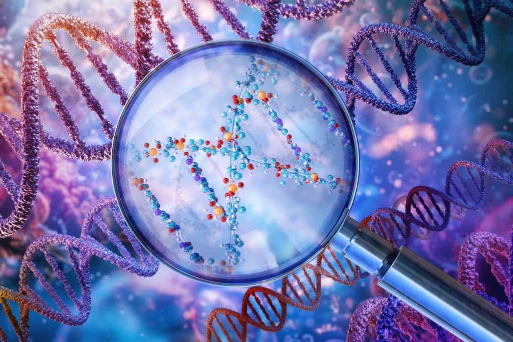 Ilustração de DNA