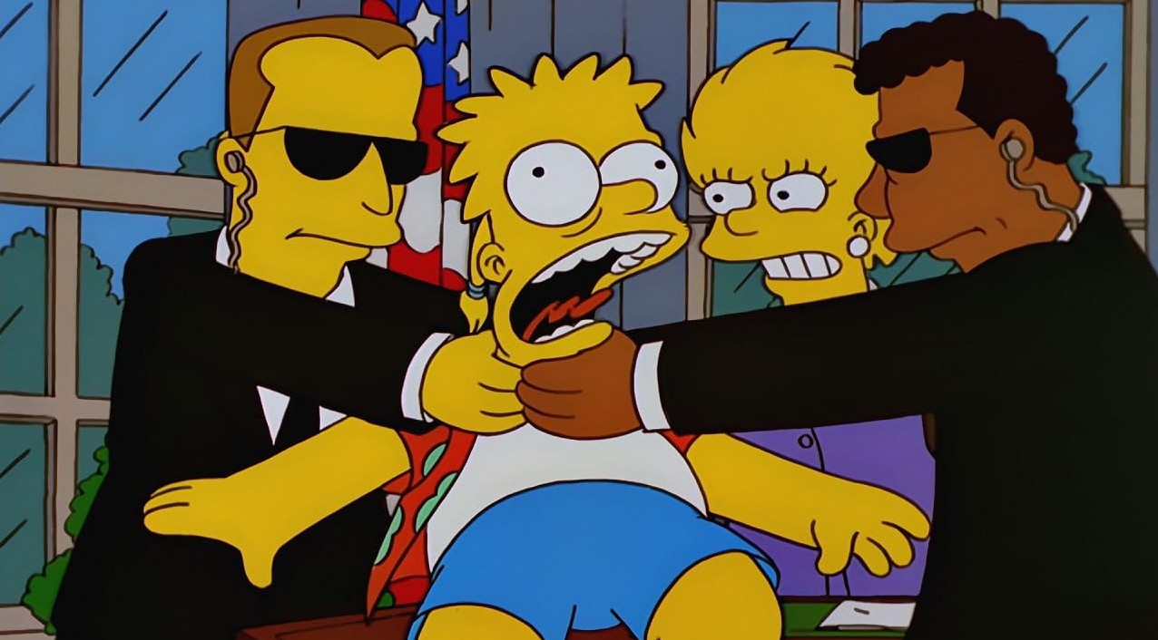 Os Simpsons, cena da temporada 11, episódio 17