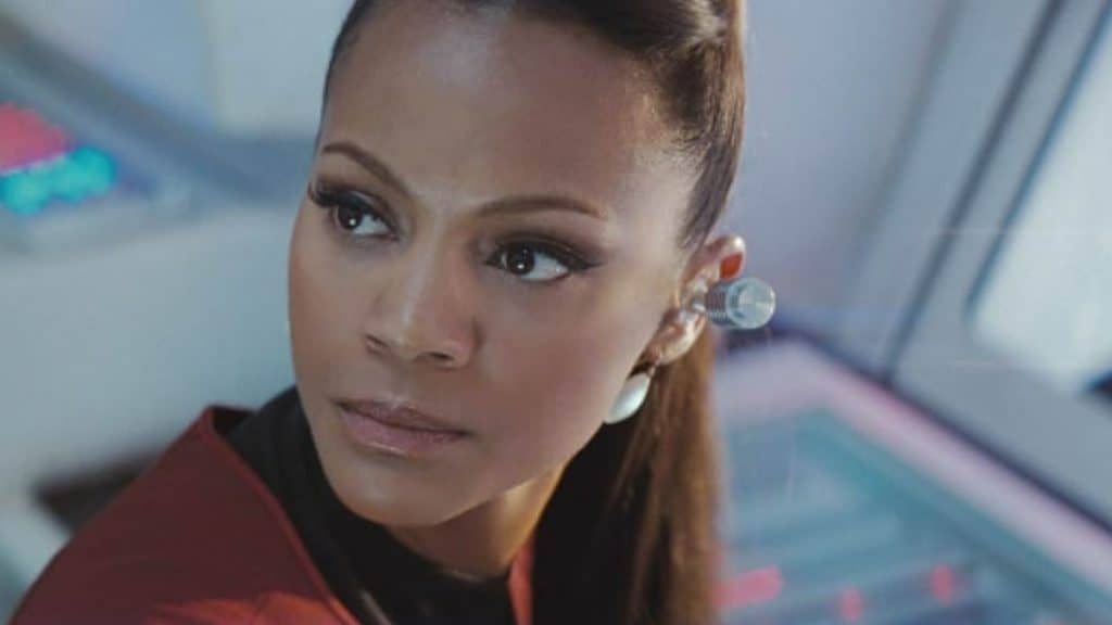 uhura em Star Trek (2009)
