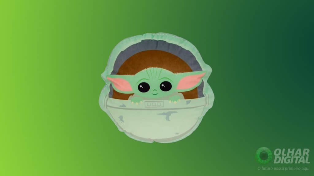 Almofada Baby Yoda