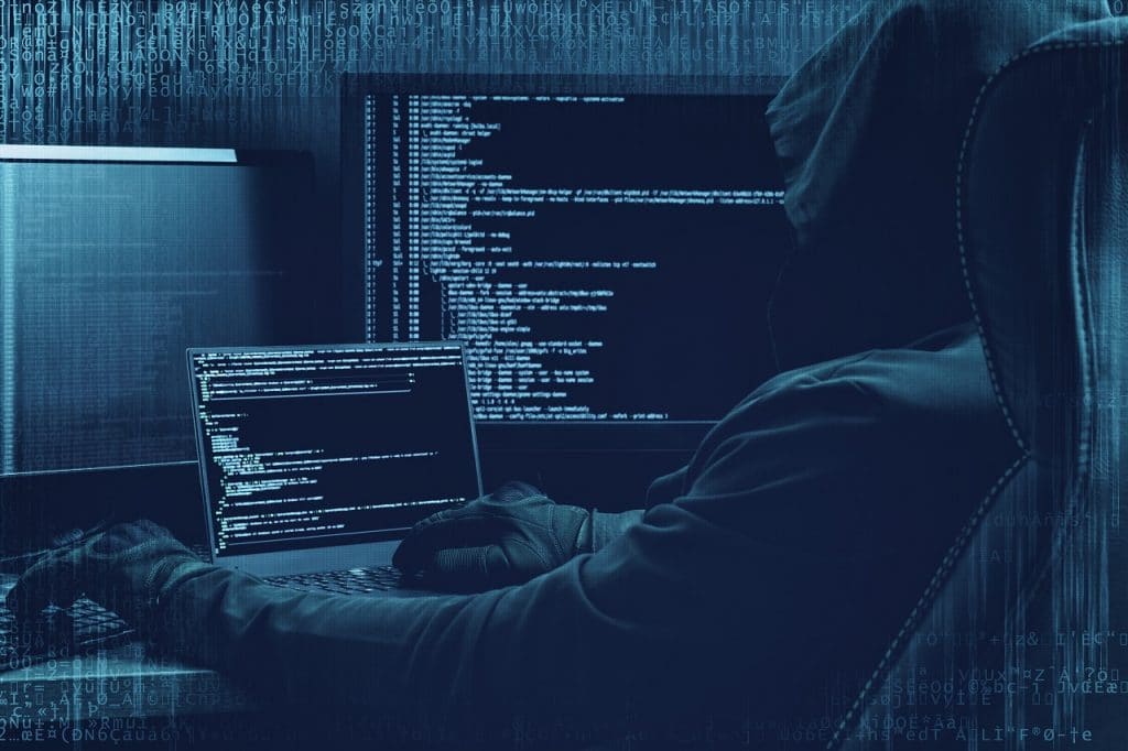 Imagem-conceito sobre dark web