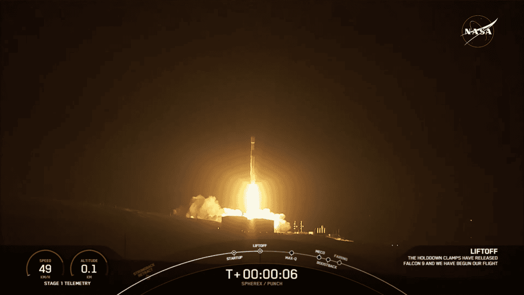 Decolagem do Falcon 9