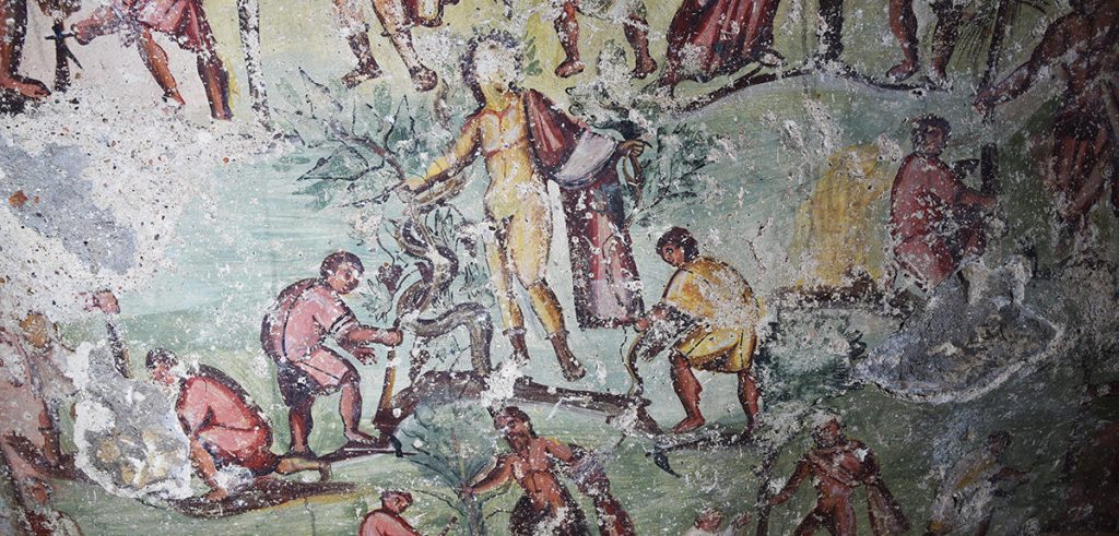 Afrescos romanos