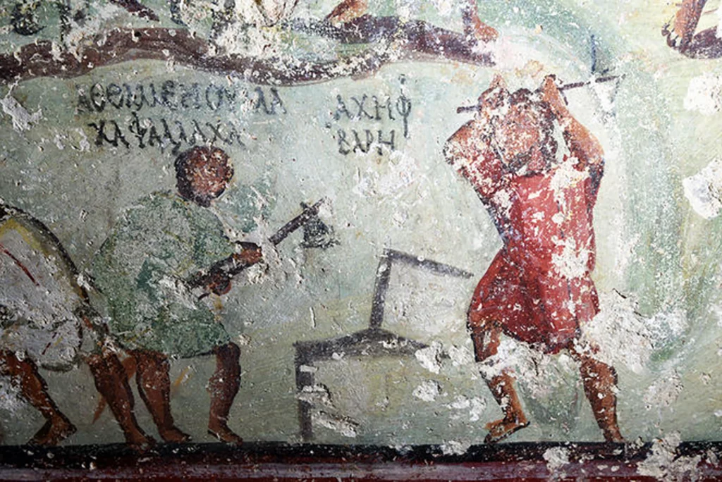 Afrescos romanos