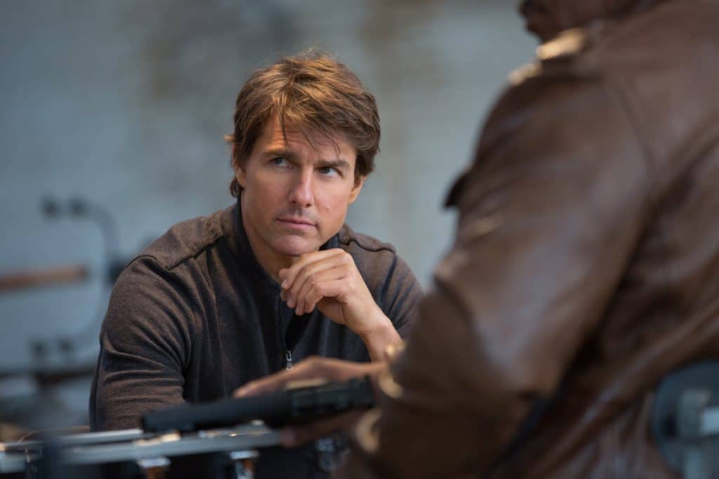 Tom Cruise em 'Missão: Impossível – Nação Secreta'. Imagem: Paramount Pictures/Divulgação