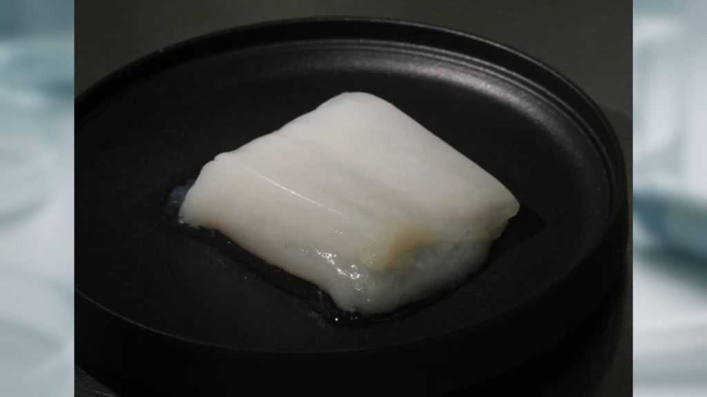 Nugget feito com carne de laboratório em panelinha