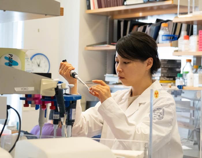 Pesquisadora Yoko Tajima da Rockefeller University