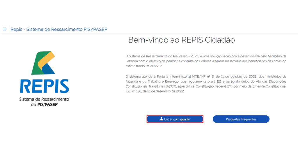 Site Repis Cidadão
