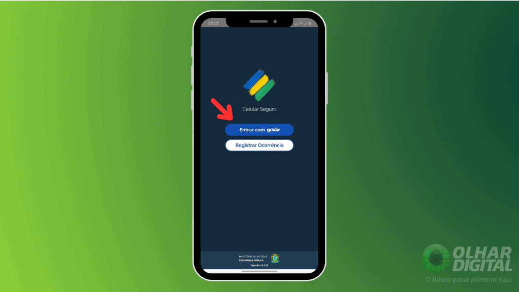 Acesse a sua conta do Gov.br (Imagem: Reprodução/Olhar Digital)