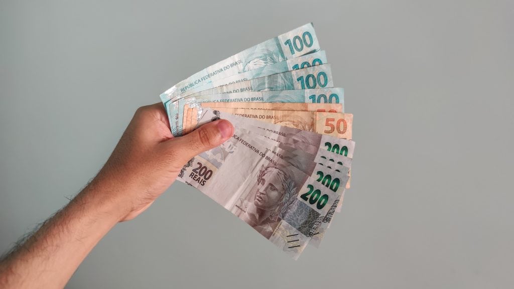 notas de reais