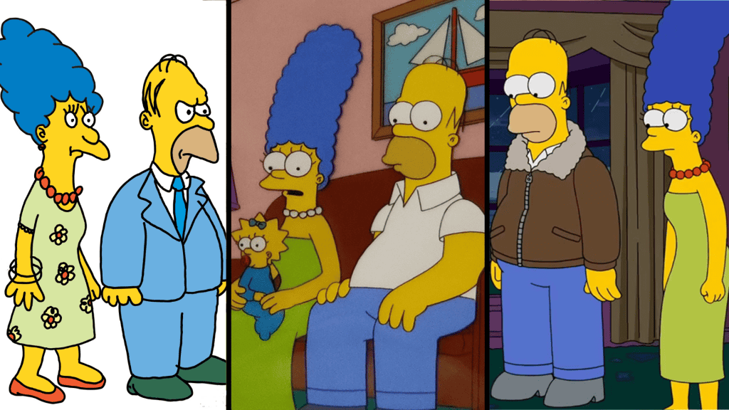 Evolução de Os Simpsons