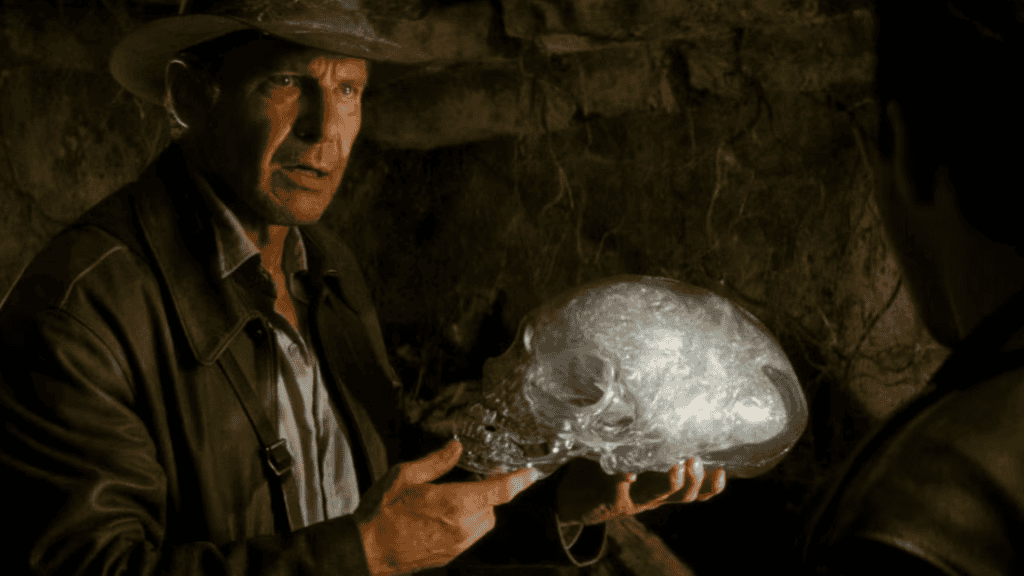 Cena de "Indiana Jones e o Reino da Caveira de Cristal" filme de 2008