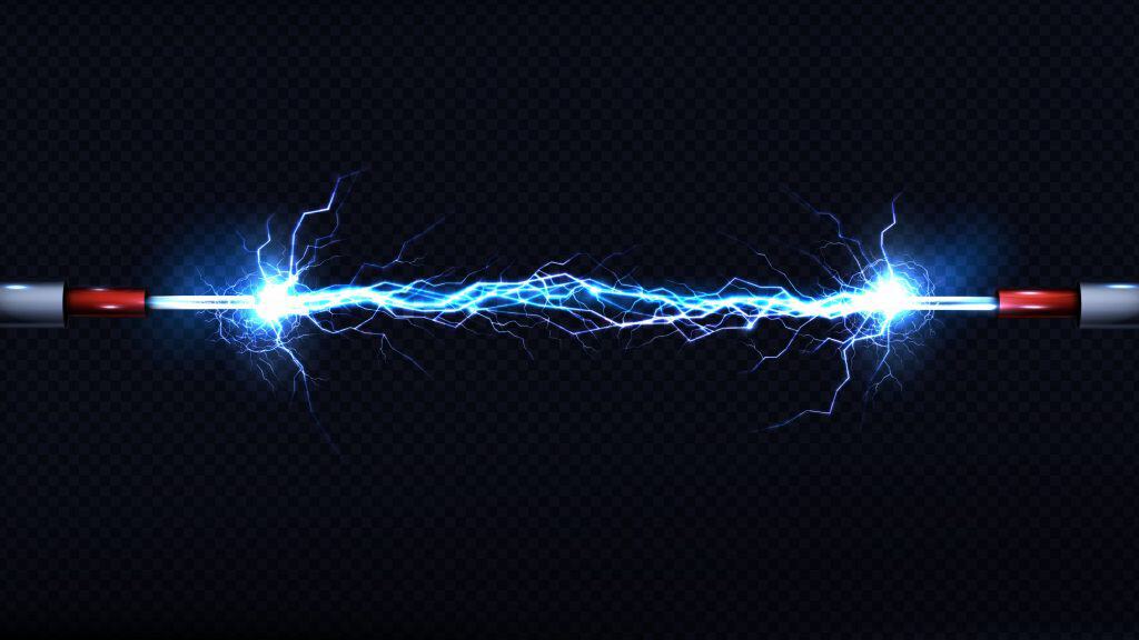 fios elétricos transmitindo choque