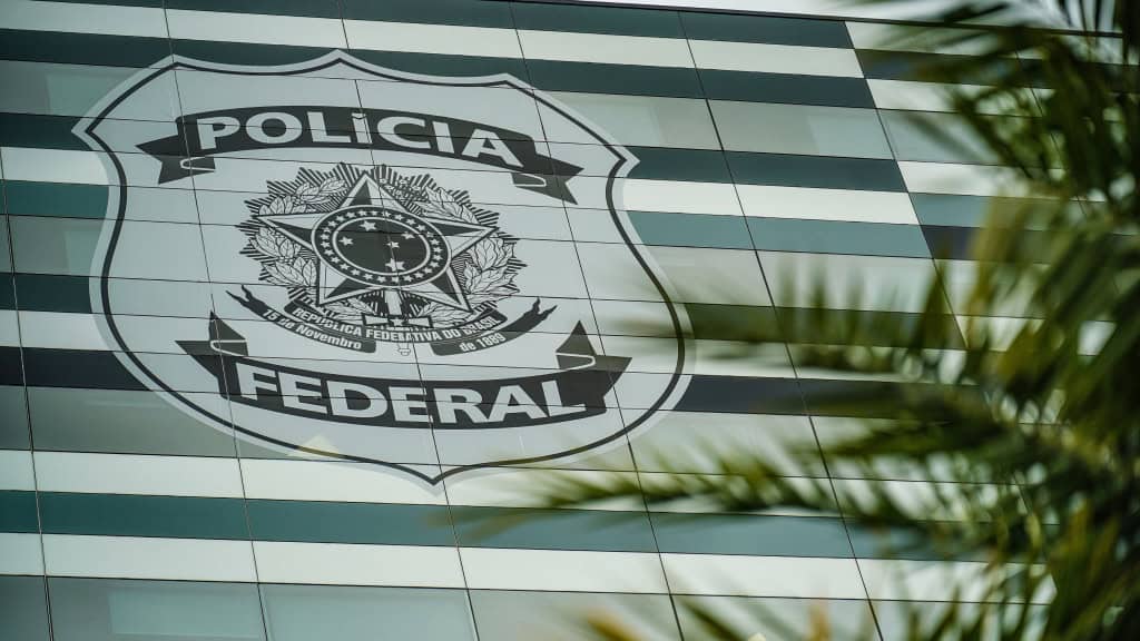 Fachada de prédio da Polícia Federal