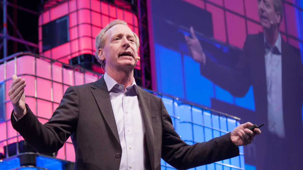 Brad Smith, presidente da Microsoft
