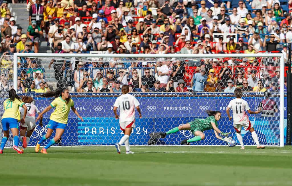 Jogo do seleção feminina brasileira contra o Japão
