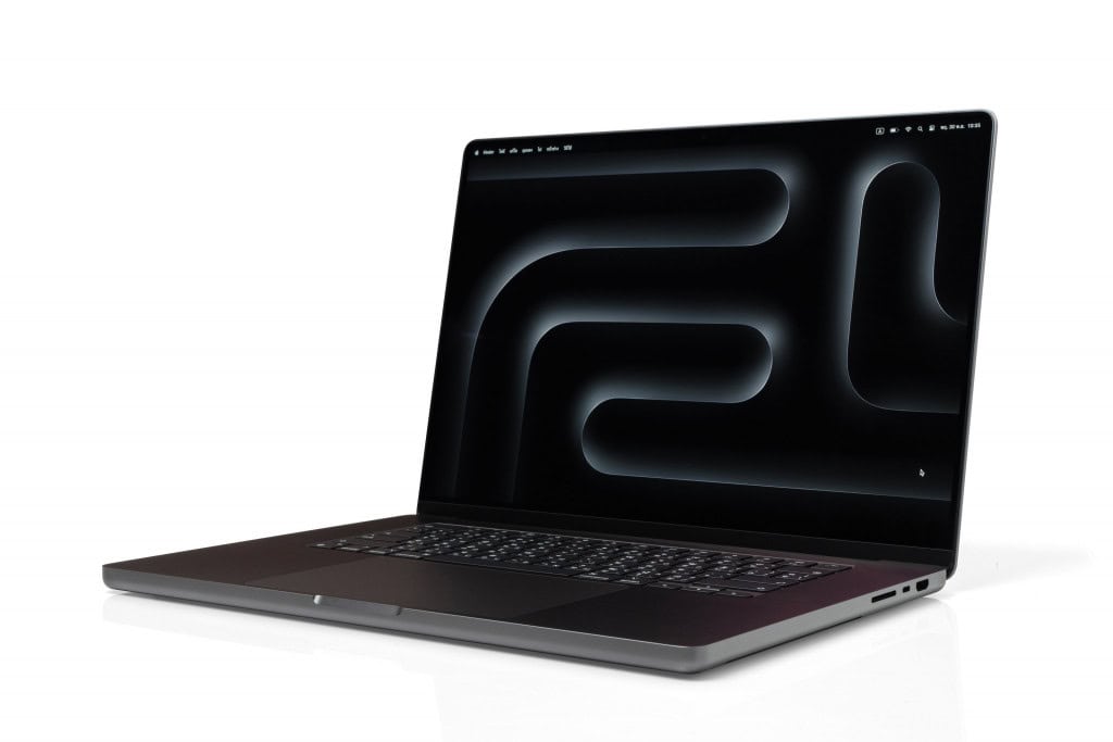 Imagem ilustrativa do modelo Apple MacBook Pro, chip M3