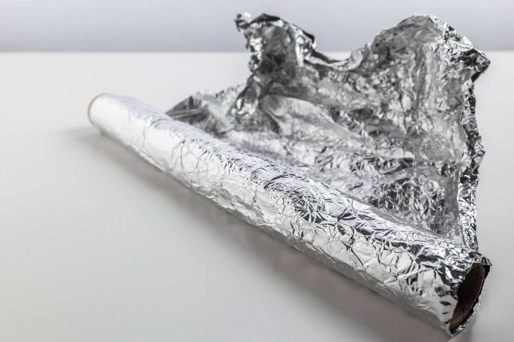 rolo de papel aluminio