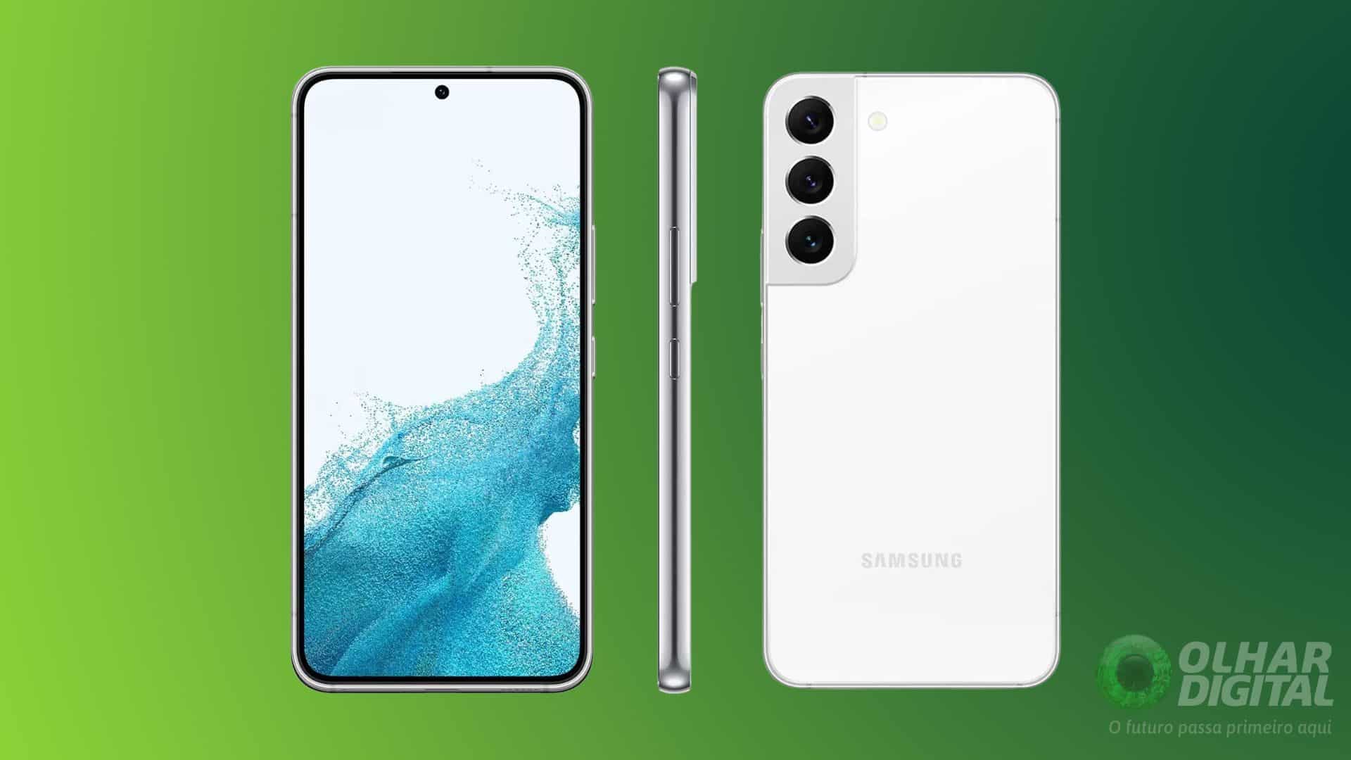 Samsung Galaxy S22 branco