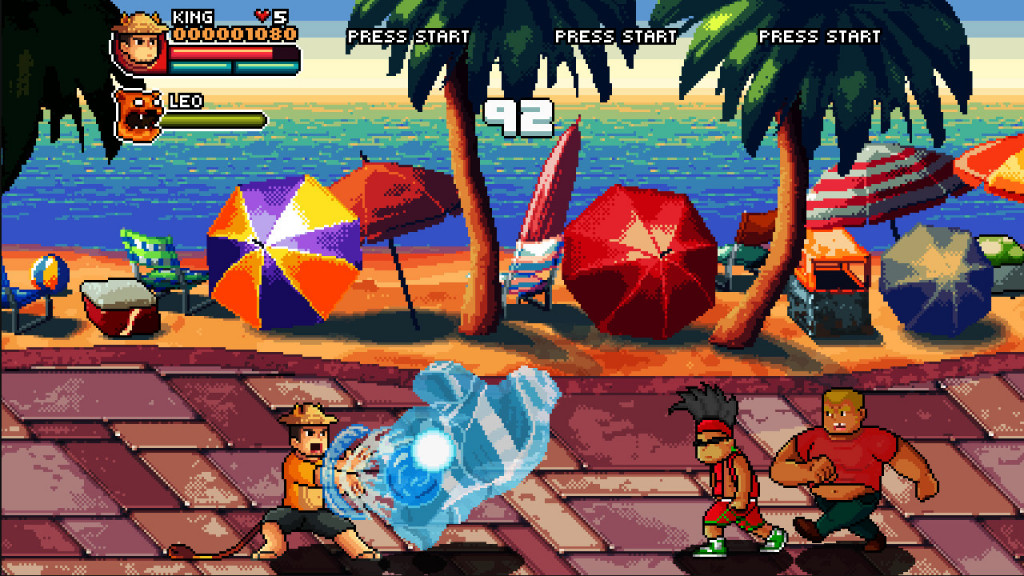 Game remete aos estilo retro pixel-art 16bits
