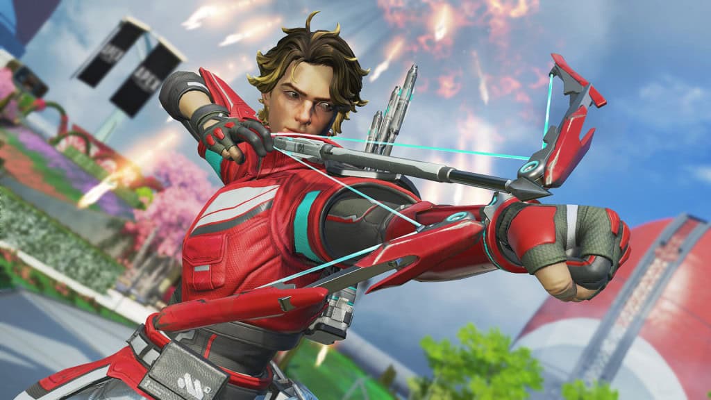 Um dos principais personagens do game Apex Legends