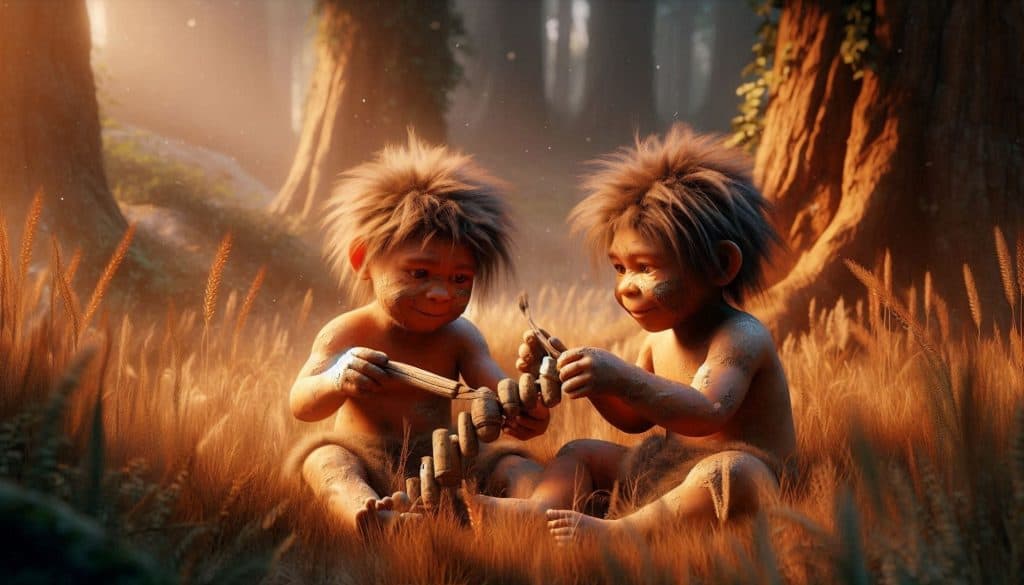 Crianças neandertais tinham uma paixão comum com os humanos modernos