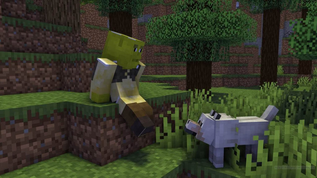 Shrek em Minecraft