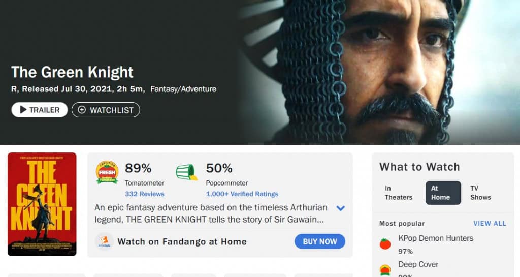 The Green Knight (2021)