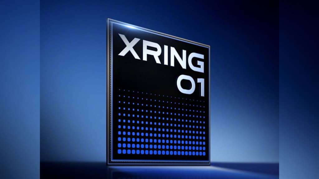 Ilustração de chip Xring O1, da Xiaomi