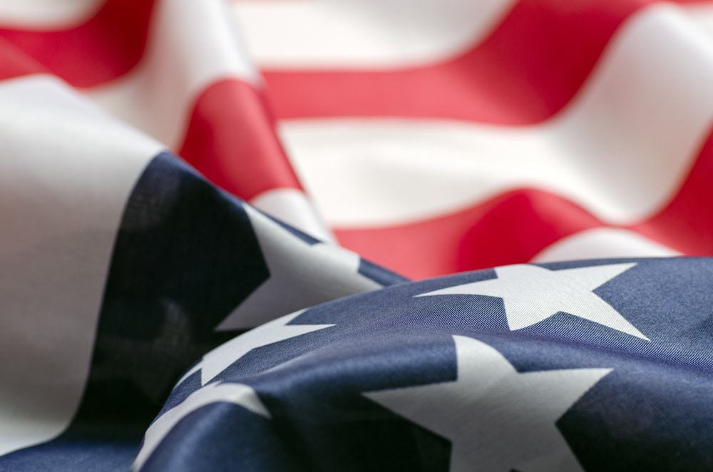 Imagem da bandeira dos Estados Unidos