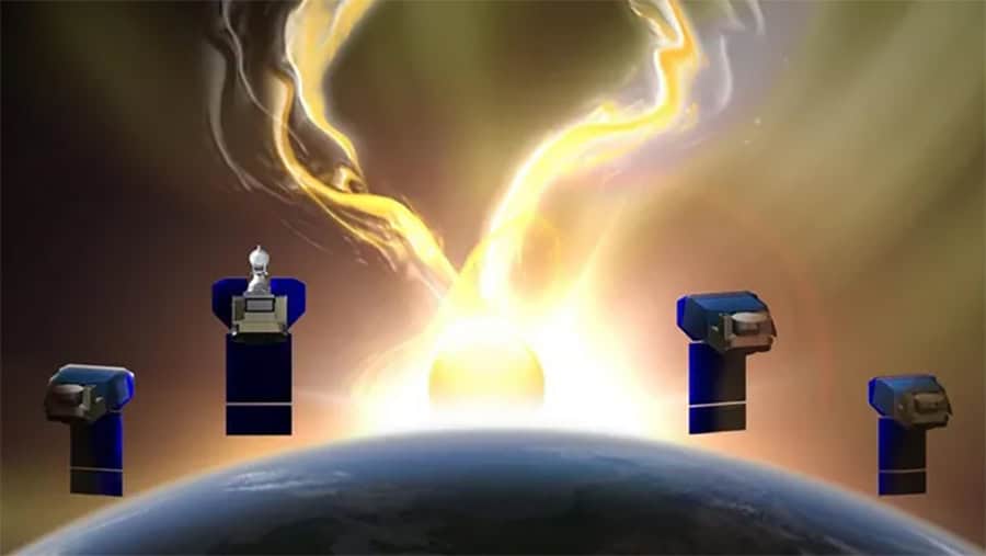 Quatro satélites da missão PUNCH