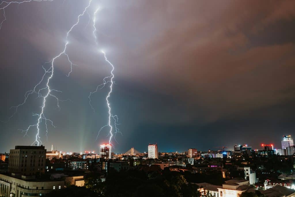 Tempestade de raios