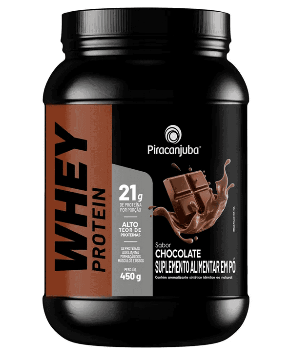 Embalagem do whey da Piracanjuba