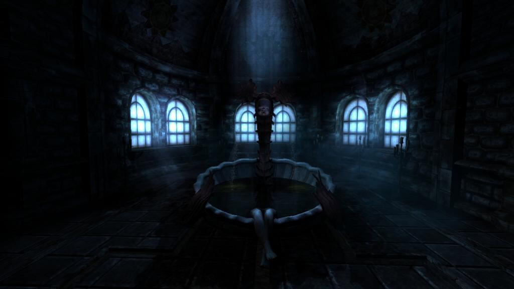Cena de "Fountain of Youth" em "Amnesia: The Dark Descent"