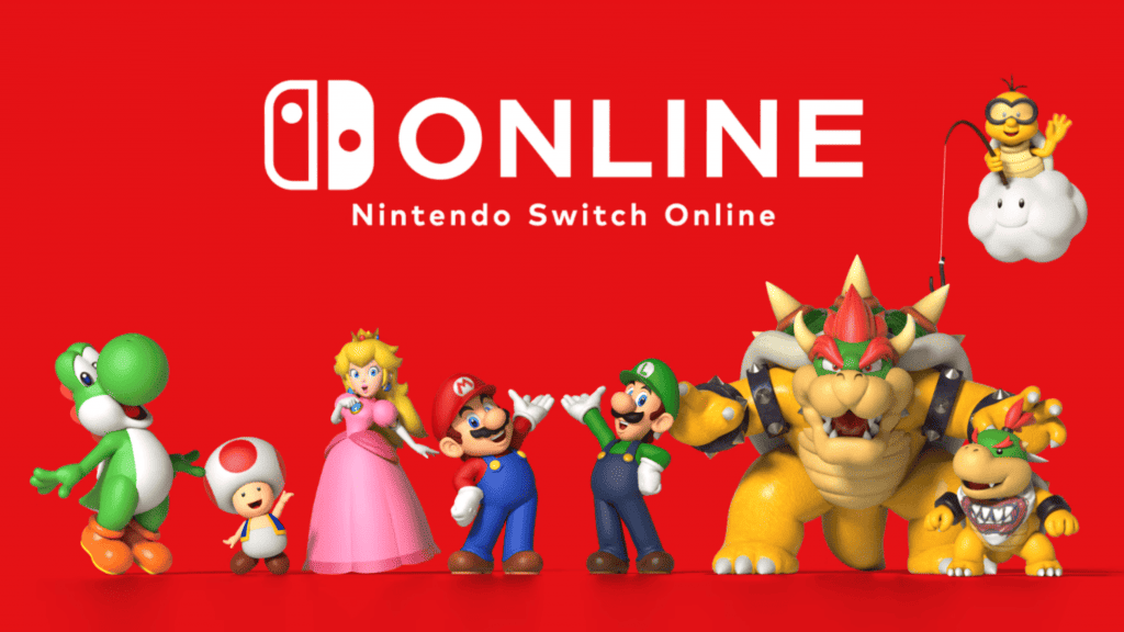 Banner promocional do Nintendo Switch Online