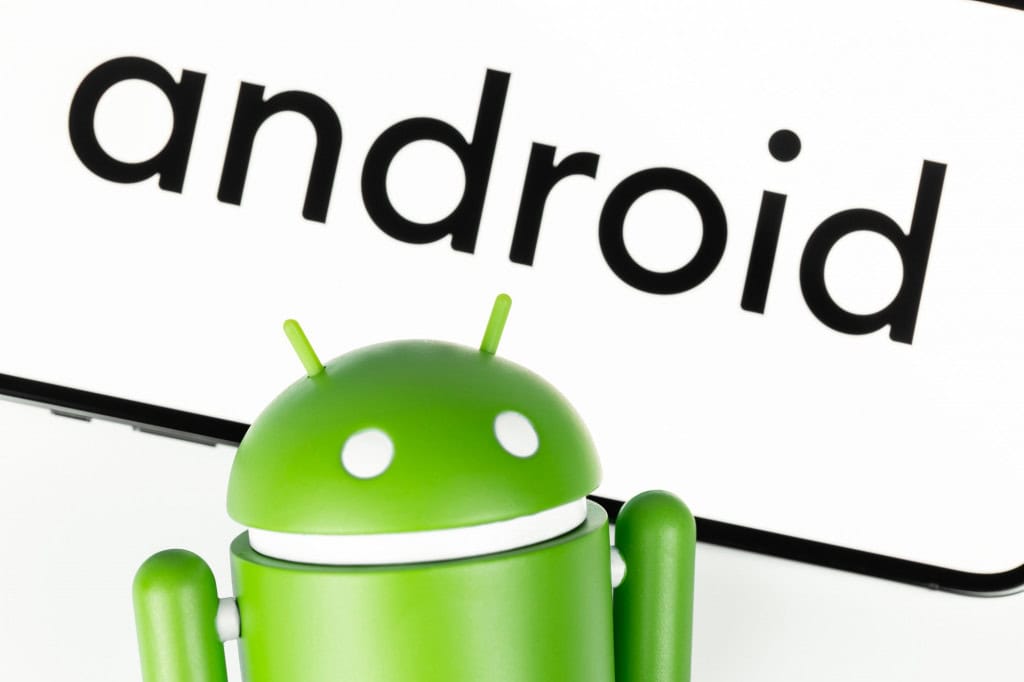 Logo do Android e o robozinho