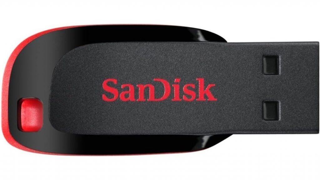 Pen Drive Cruzer Blade SanDisk 64GB