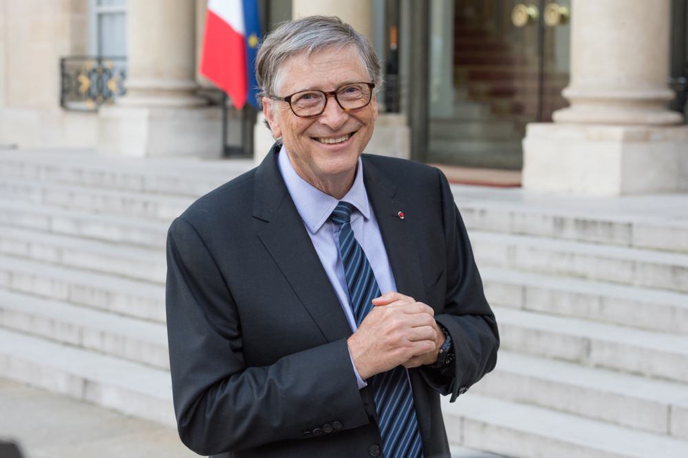 Na foto, Bill Gates, fundador da Microsoft e da Fundação Bill e Melinda Gates