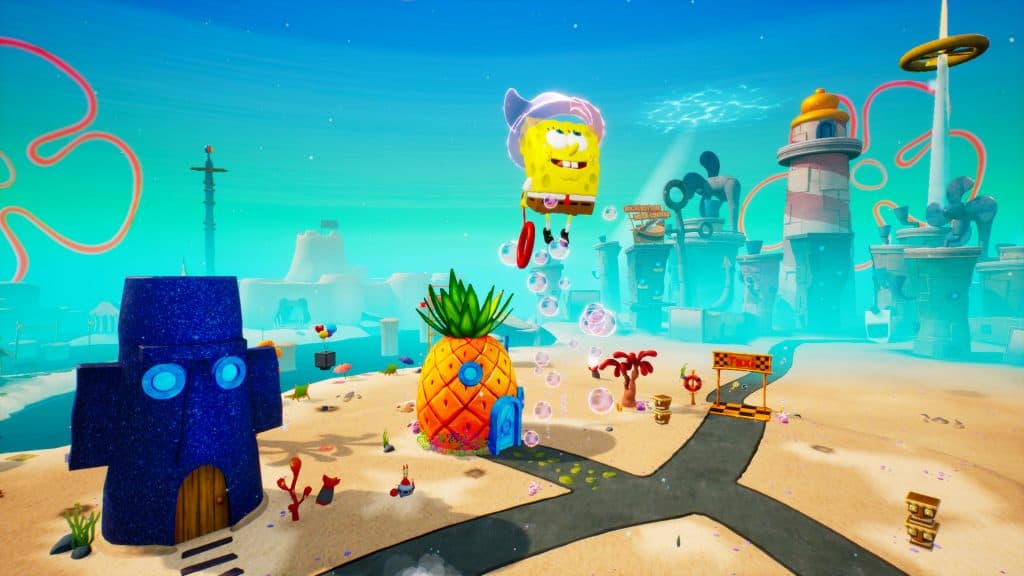 print do jogo do bob esponja
